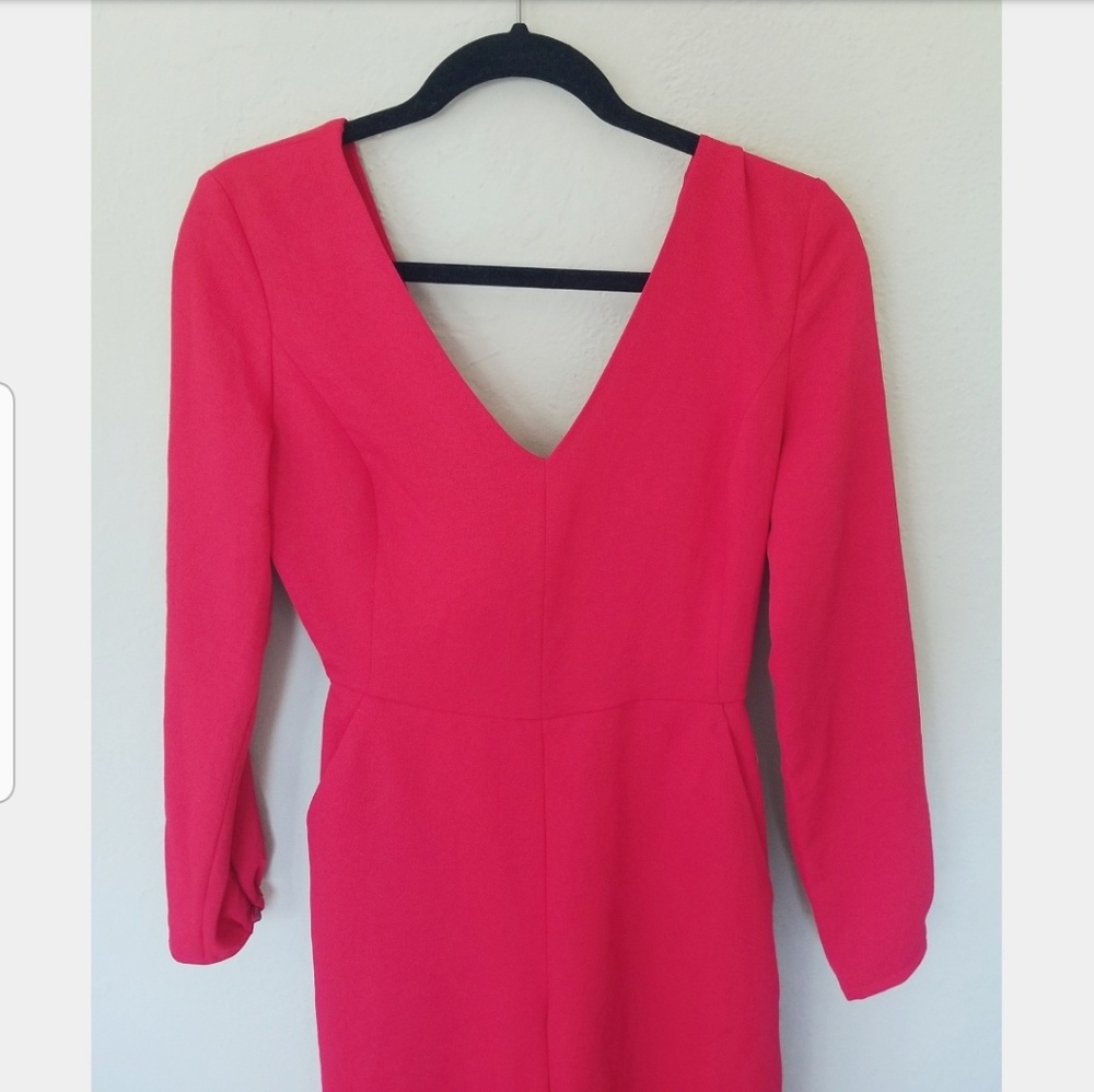 Aritzia Wilfred Red Jumpsuit Size 4 - Picture 3 of 5